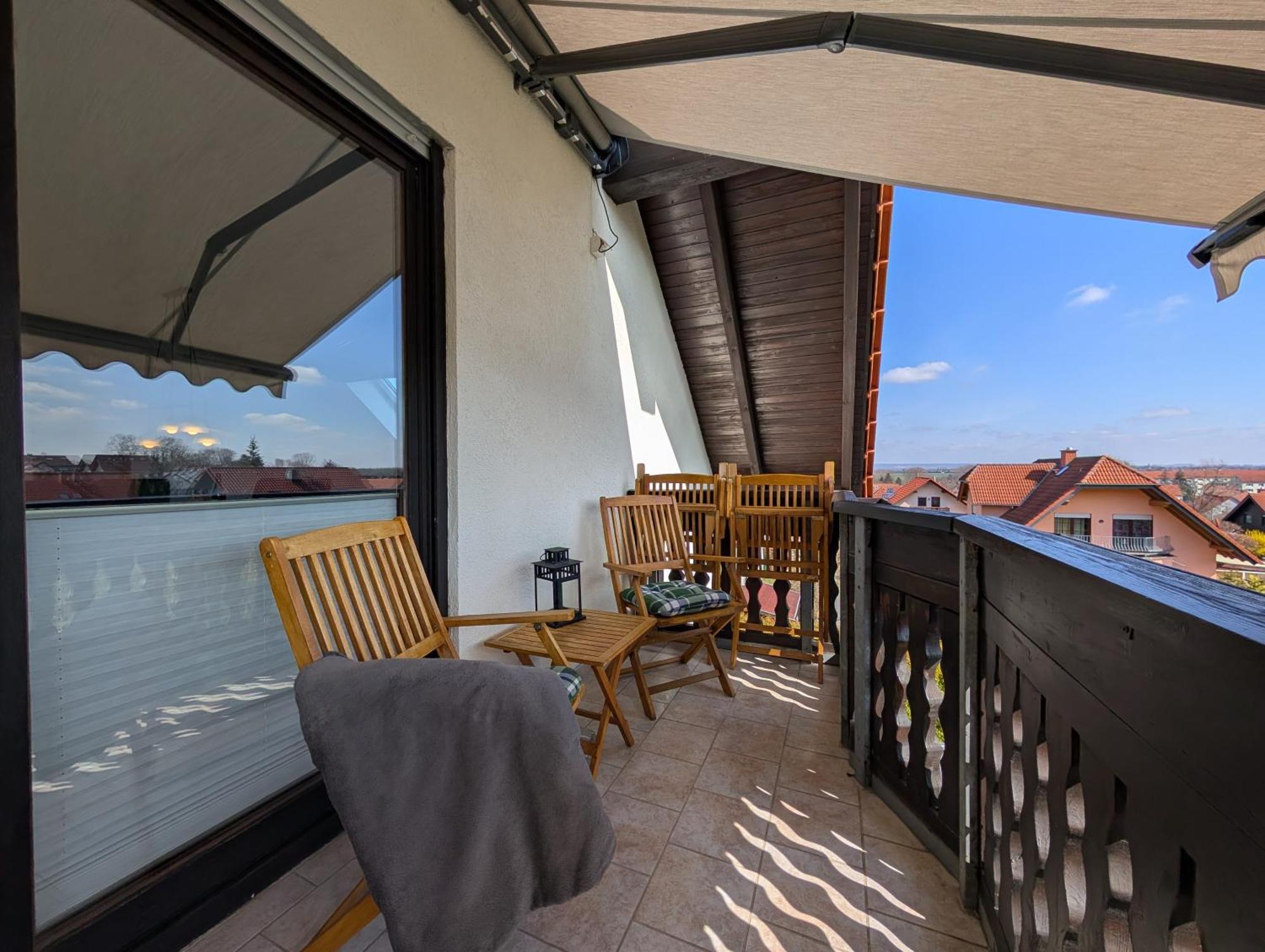 Ferienwohnung Goldbacher Blick Goldbach  Экстерьер фото